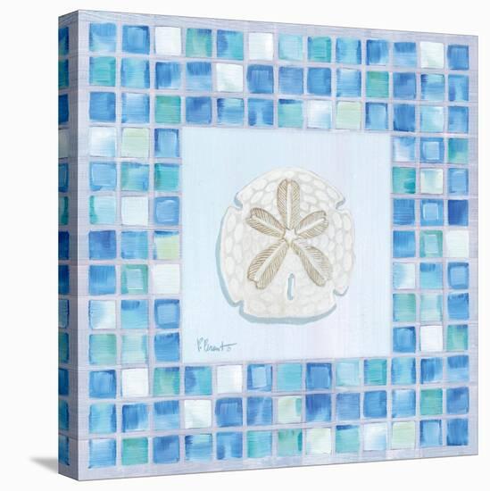 Mosaic Sanddollar-Paul Brent-Stretched Canvas