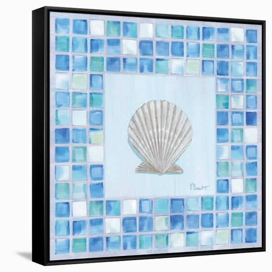 Mosaic Scallop-Paul Brent-Framed Stretched Canvas