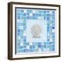 Mosaic Scallop-Paul Brent-Framed Art Print