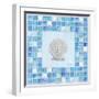 Mosaic Scallop-Paul Brent-Framed Art Print