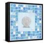 Mosaic Scallop-Paul Brent-Framed Stretched Canvas