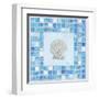 Mosaic Scallop-Paul Brent-Framed Art Print