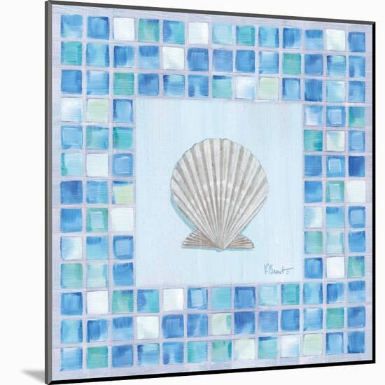 Mosaic Scallop-Paul Brent-Mounted Art Print