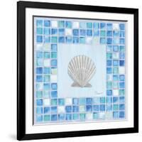 Mosaic Scallop-Paul Brent-Framed Art Print