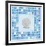 Mosaic Scallop-Paul Brent-Framed Art Print