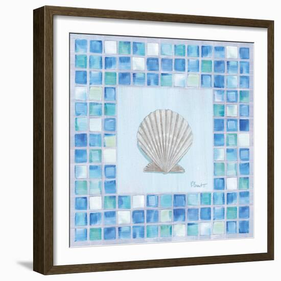 Mosaic Scallop-Paul Brent-Framed Premium Giclee Print