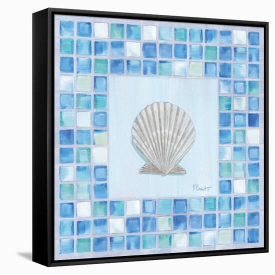 Mosaic Scallop-Paul Brent-Framed Stretched Canvas