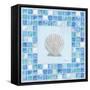 Mosaic Scallop-Paul Brent-Framed Stretched Canvas