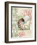 Mosaic Shell Collage I-Paul Brent-Framed Art Print