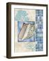 Mosaic Shell Collage III-Paul Brent-Framed Art Print