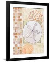 Mosaic Shell Collage IV-Paul Brent-Framed Art Print