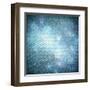 Mosaic Shiny Background-oliopi-Framed Art Print