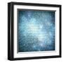 Mosaic Shiny Background-oliopi-Framed Art Print