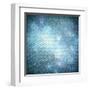 Mosaic Shiny Background-oliopi-Framed Art Print