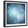 Mosaic Shiny Background-oliopi-Framed Premium Giclee Print