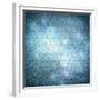 Mosaic Shiny Background-oliopi-Framed Premium Giclee Print