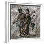 Mosaic Showing Dancing Bacchi, from Samandag-null-Framed Giclee Print