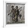 Mosaic Showing Dancing Bacchi, from Samandag-null-Framed Giclee Print
