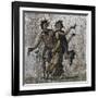 Mosaic Showing Dancing Bacchi, from Samandag-null-Framed Giclee Print