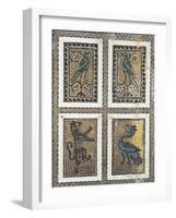 Mosaic Slab, Pulpit of Ravello Cathedral, Salerno, Campania, Italy, 11th-13th Century-null-Framed Giclee Print