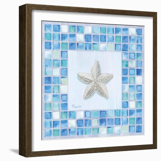 Mosaic Starfish-Paul Brent-Framed Art Print