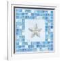 Mosaic Starfish-Paul Brent-Framed Art Print