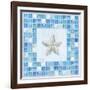 Mosaic Starfish-Paul Brent-Framed Art Print