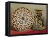 Mosaic Table Top and its Pedestal by Salviati of Venice-null-Framed Stretched Canvas