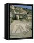 Mosaic, the House of Gladiators, Kourion, Cyprus, Europe-Jeremy Bright-Framed Stretched Canvas