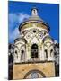 Mosaic Tiles Covering Bell Tower of St Andrew's Cathedral, Amalfi, Amalfi Coast, Campania, Italy-null-Mounted Giclee Print