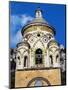 Mosaic Tiles Covering Bell Tower of St Andrew's Cathedral, Amalfi, Amalfi Coast, Campania, Italy-null-Mounted Giclee Print