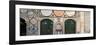 Mosaic tiles on wall of a mosque, El-Jazzar Mosque, Acre (Akko), Israel-null-Framed Photographic Print