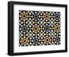 Mosaic Tilework, Zaouia Moulay Idriss, an Islamic Shrine, Fes El Bali, Fes, Morocco-Morandi Bruno-Framed Photographic Print