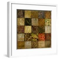 Mosaic V-Douglas-Framed Giclee Print