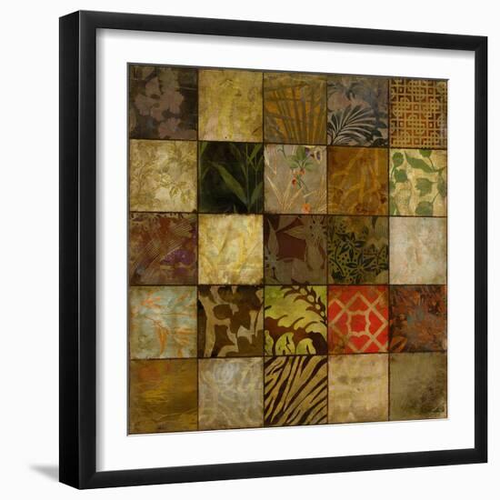 Mosaic V-Douglas-Framed Giclee Print