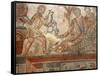 Mosaic, Villa Romana del Tellaro, Noto, Sicily, Italy, Europe-Vincenzo Lombardo-Framed Stretched Canvas