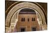 Mosaic Walls at the Alhambra Palace, Granada, Andalusia, Spain-Carlos Sanchez Pereyra-Stretched Canvas