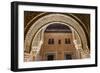 Mosaic Walls at the Alhambra Palace, Granada, Andalusia, Spain-Carlos Sanchez Pereyra-Framed Photographic Print