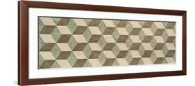Mosaic with Cubic Prospective-null-Framed Giclee Print