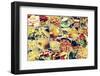 Mosaic with Pictures of Different Meals and Dishes, Shooted by Myself, Simulating a Wall of Snapsho-nito-Framed Photographic Print