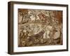 Mosaic with Rural Scenes, from Caesarea, Algeria-null-Framed Giclee Print