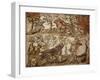 Mosaic with Rural Scenes, from Caesarea, Algeria-null-Framed Giclee Print