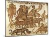 Mosaic Work Depicting the Triumph of Bacchus-null-Mounted Giclee Print