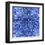 Mosaic-rateland-Framed Art Print