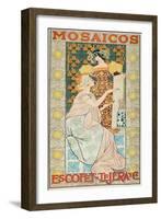 Mosaicos Escofet-Tejera (Advertising Poste), 1900-Alejandro de Riquer Inglada-Framed Giclee Print