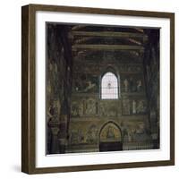 Mosaics above the west door of the Cathedral in Monreale, 12th century-Unknown-Framed Photographic Print