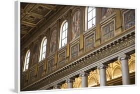 Mosaics Along Nave of Basilica of Santa Maria Maggiore (St. Mary Major)-Stuart Black-Framed Photographic Print