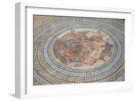 Mosaics at Kato Paphos Archaeological Park, UNESCO World Heritage Site, Paphos, Cyprus-Neil Farrin-Framed Photographic Print