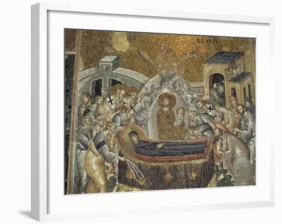 Mosaics Dating from the 14th Century, Kariye Museum, Istanbul, Turkey, Eurasia-Adam Woolfitt-Framed Photographic Print