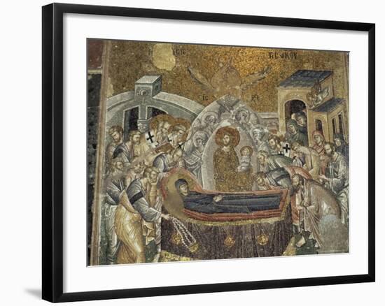 Mosaics Dating from the 14th Century, Kariye Museum, Istanbul, Turkey, Eurasia-Adam Woolfitt-Framed Photographic Print